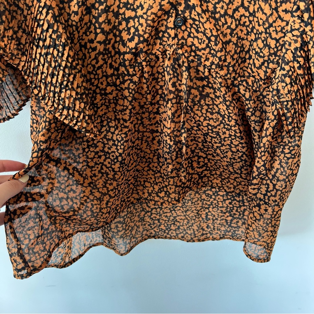 PATTERNED BLOUSE - Picture 4 of 6
